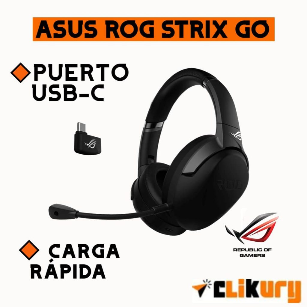 auriculares Asus ROG Strix Go 2.4