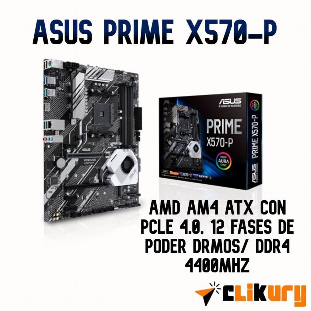 placa base Asus Prime X570-P analisis