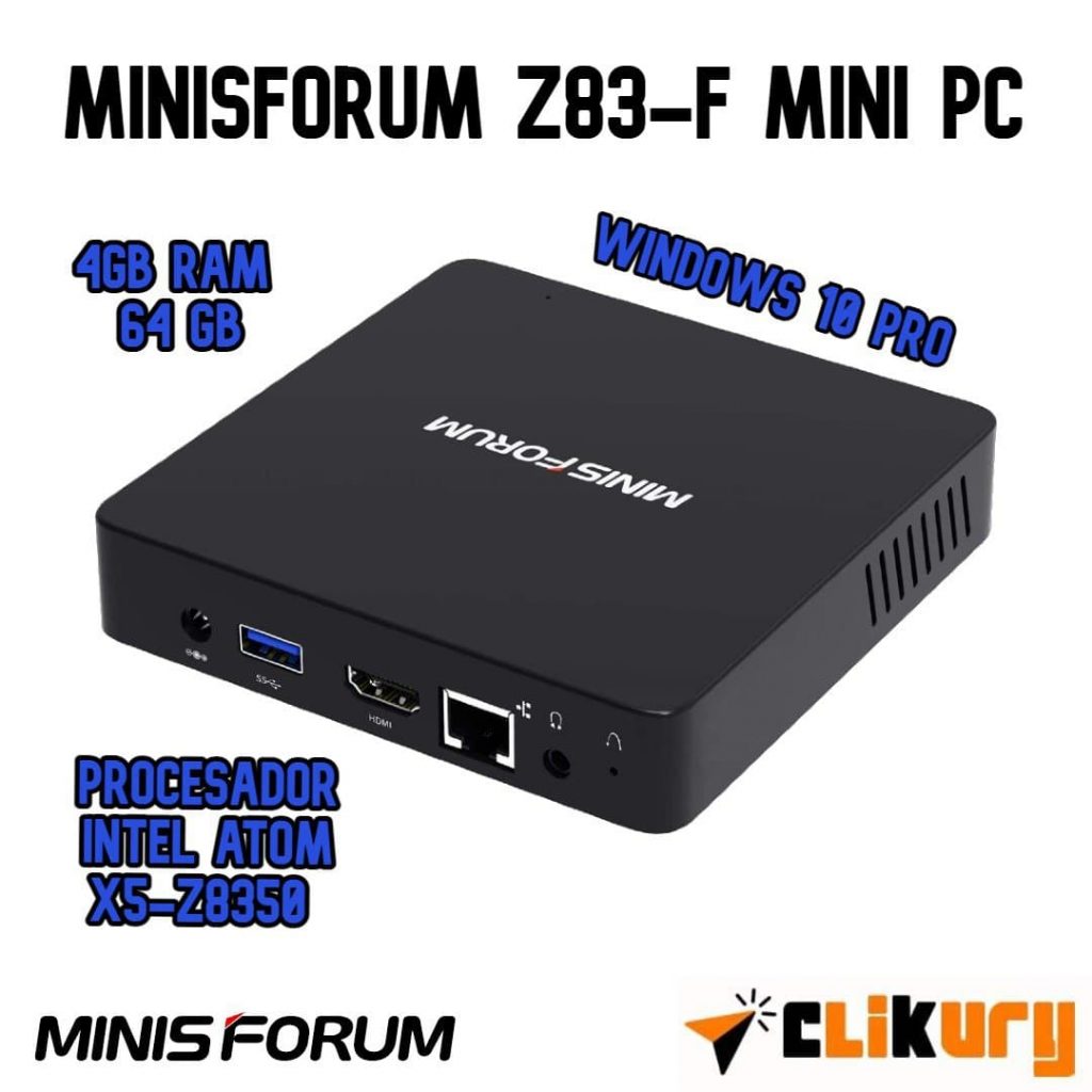 mini PC Minis Forum Z83-F análisis español